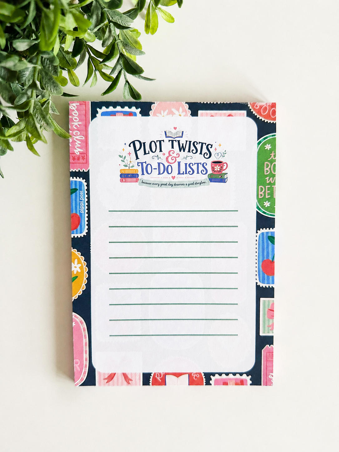 Plot Twists & To-Do Lists Notepad